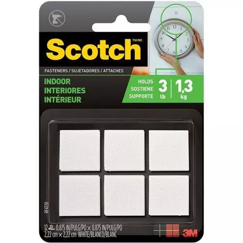 Scotch Indoor Hook/Loop Fasteners - MMMRF4720