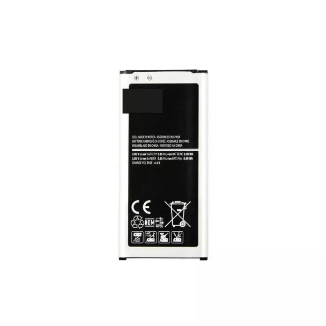 Bateria compatible para Samsung Galaxy S5 Mini SM-G800F (2100 mAh, EB-BG800CBE)