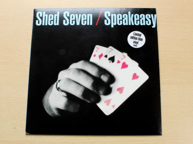 Shed Seven/Speakeasy/1994 Polydor 7" Single/Blue Vinyl/EX
