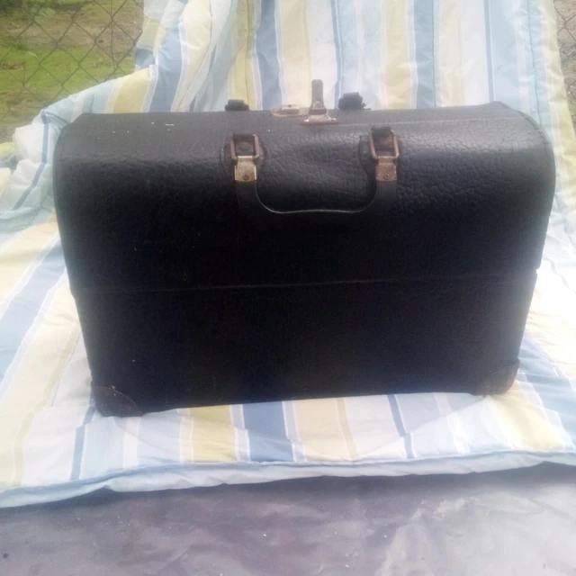 Antique Pandora Hard-sided Medical Travel Case Bag Kit 1920s Doctor Dental