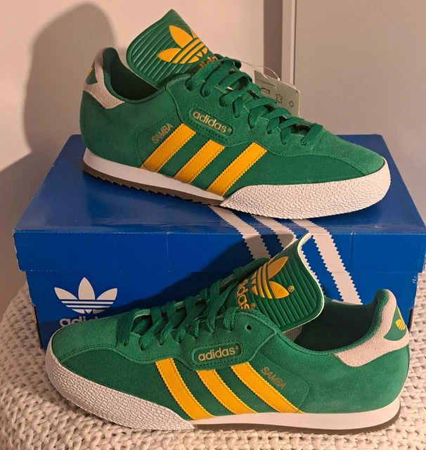 Adidas super online samba green