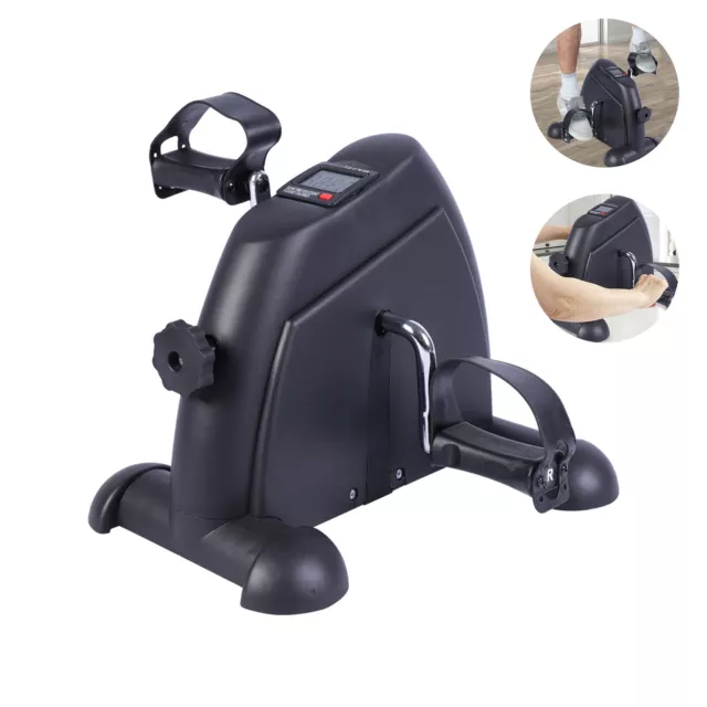 Portable Mini Cycle Bike Foot Pedal Exercise Machine Arm Leg Recovery Peddle NEW 3