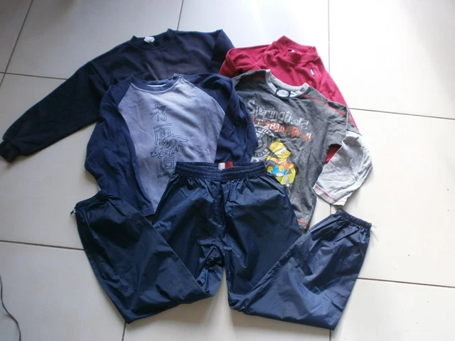 Lot De Vêtements Pour Garçon 5 Ans - Occasion Très Bon état - Multicolore