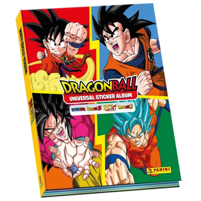 Sticker Album cartonato DRAGON BALL Universal PANINI 2024 Set Completo Figurine