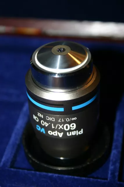 Mikroskop Objektiv, Nikon Japan Plan Apo VC 60x/1.40 Oil ∞/0,17 WD 0.13 DIC N2