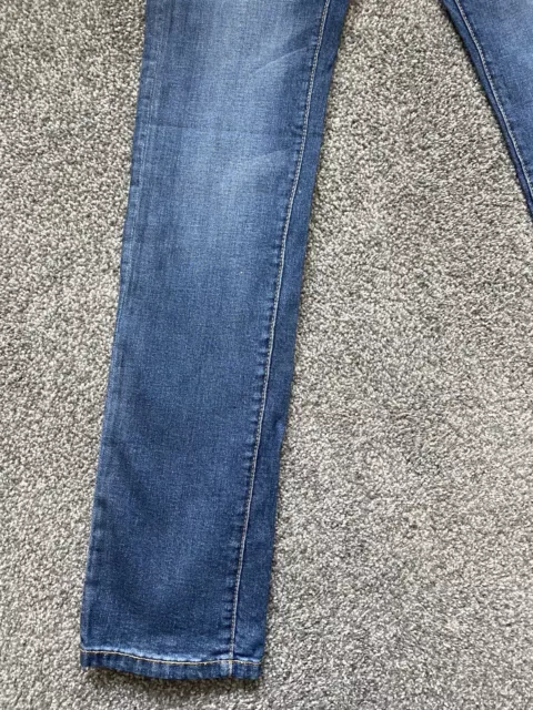 LEVIS 510 BOYS SKINNY FIT JEANS, SIZE 12 + Timberland Jeans Boys - Blue 2