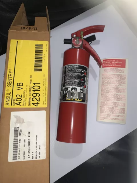 Ansul 429101 Sentry A02 Dry Chemical Fire Extinguisher w/Bracket