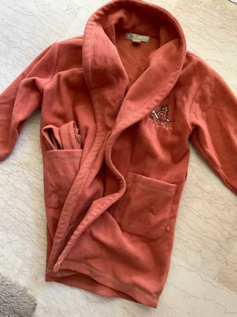 ORCHESTRA RAVISSANT PEIGNOIR De Maison Enfant Taille 4 Ans Couleur Corail EUR 35 00 PicClick FR