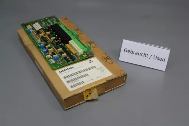 Siemens C98043-A1210-L41 E-Stand:00 Board Used OVP