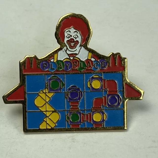 McDonalds Ronald McDonald Clown Golf, Play Place, Olympics Hat Pins Lot of 4 2