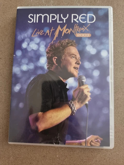 SIMPLY RED LIVE At Montreux 2003 DVD All Regions NTSC $32.95