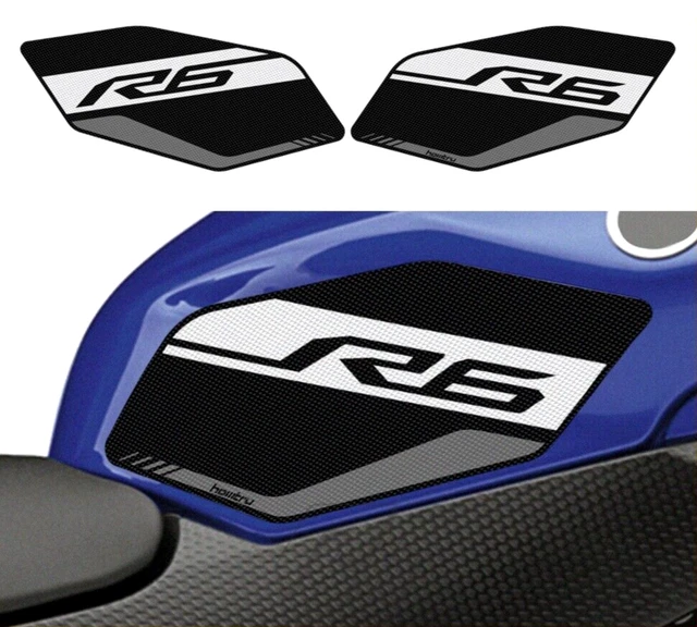 Side Tank Pad Protection Knee Grip Tank Protector For Yamaha YZF R6 2008-2014