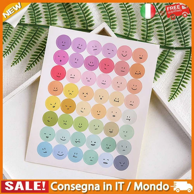IT Round Cute Stickers Creative DIY Wall Sticker Decal for Kids Stationery Suppl