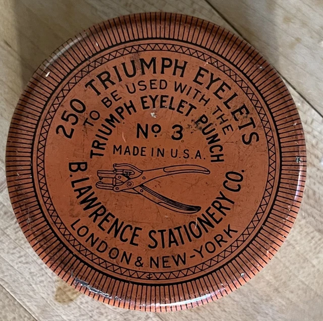 Papelería antigua Triumph B. Lawrence