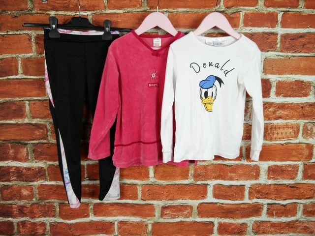 Girls Bundle Age 5-6 Years Minoti Zara M&S Leggings Velour Top Long Sleeve 116Cm