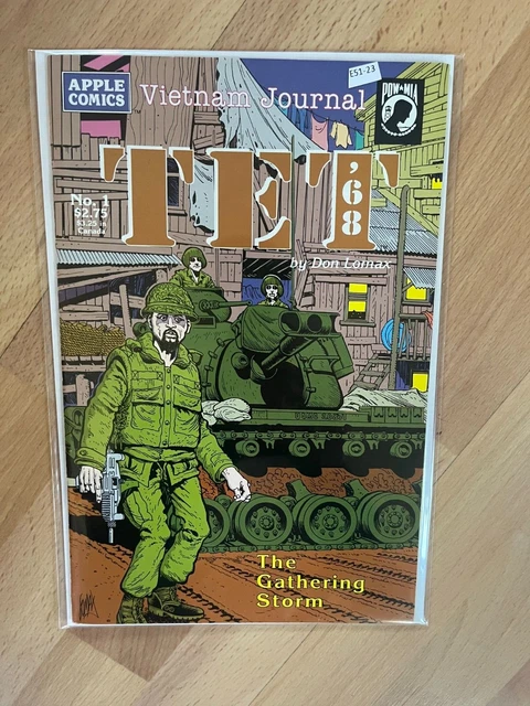 Vietnam Journal TET 68' 1 Apple Comics 8.0 E51-23