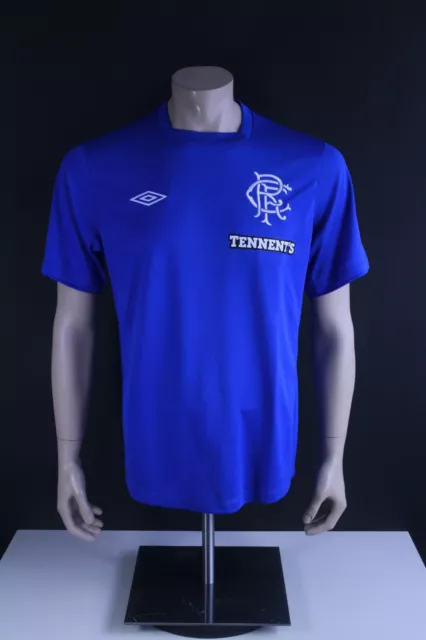 Camiseta de fútbol para hombre Rangers FC Umbro talla L azul