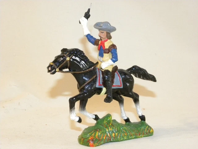 Figurine Quiralu Buffalo Bill à Cheval – Aluminium 1:32 – Fabrication Française