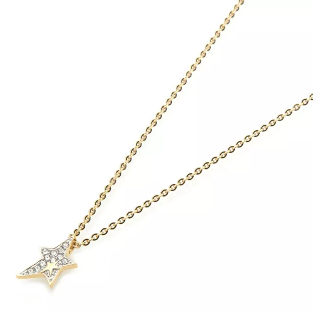 Chaîne Collier Pendentif Etoile THIERRY MUGLER Plaqué or avec ZIRCONIUM. 89,00€