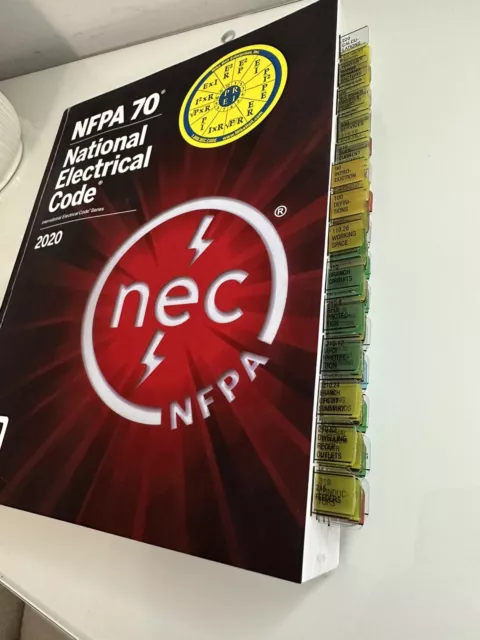 2020 NEC NFPA 70 National Electrical Code Book INDEXPre-Tabs Brand NEW!BEAUTIFUL