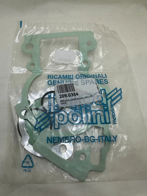 Guarnizioni Carter Lamellare Ciao Bravo Si Ciclomotori Piaggio Polini 209.0354