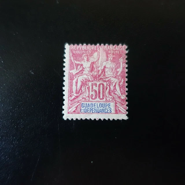 France Colonie Guadeloupe N°37 Neuf * Mh