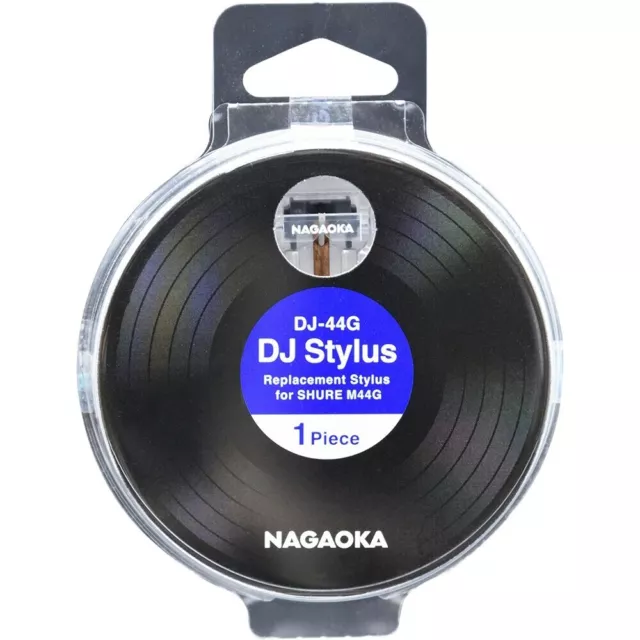 NAGAOKA DJ-44G Ersatz Nadel Dj Eingabestift für M44g/M44-7 Patronen Neu