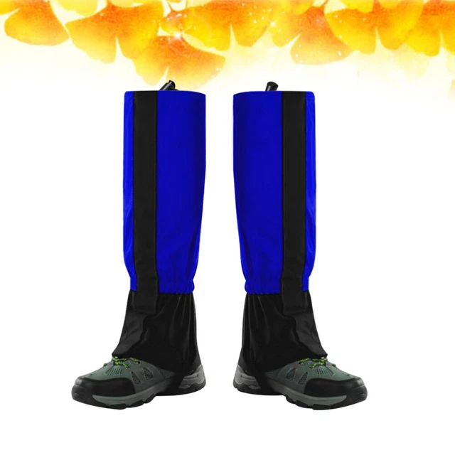 1 Pair of Unisex Waterproof Leg Hiking Camping Snow Ski Boots
