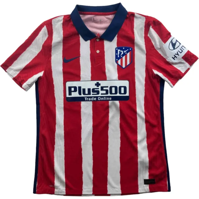 Nike Atletico Madrid 2020-21 home Vaporknit football shirt jersey size M