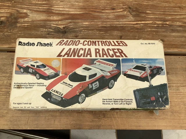 RADIO SHACK TANDY Lancia Stratos Rally Racer R/C Radio Control Rally ...
