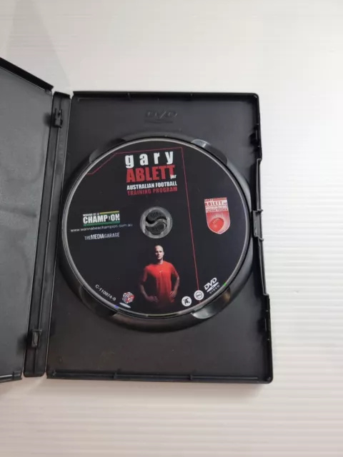 Gary Ablett Junior AFL Australian Football Training Program region 4 DVD VGC 3