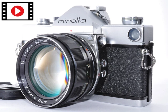 Appareil Photo Minolta SR-101 35mm Avec Objectif MC W.Rokkor - Argentique Japon