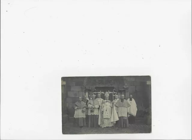 St Pierre Le Moutier Cpa Photo Eveque De Nevers  Gauthey F Leon