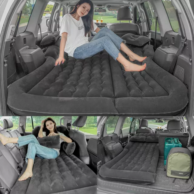 Auto Aufblasbares Matratze SUV Luftmatratze Aufblasbare Camping Bett Schwarz DHL