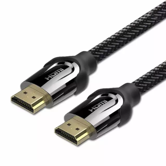 Premium 4k Hdmi Cable 2.0 High Speed Gold Plated Lead 2160p 3D HDtv Ultra UHD