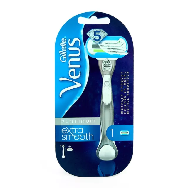 GILLETTE VENUS EXTRA SMOOTH PLATINUM Rasierer Original NEU/OVP