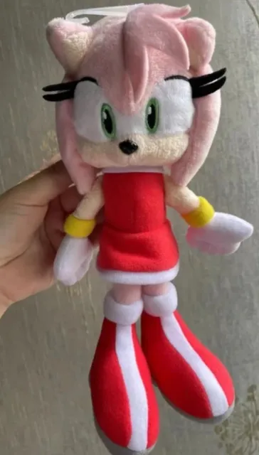 Amy Rose plush 20cm from Sonic The Hedgehog BRAND NEW