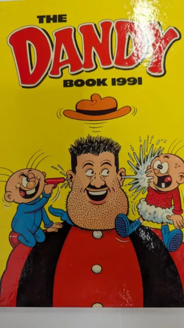 VINTAGE THE DANDY BOOKS 1989, 1991,1993 ANNUAL COMIC CARTOON, Collection Of 3 3