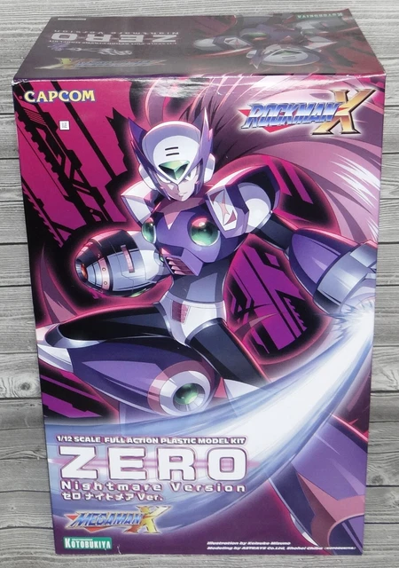 Megaman Rockman X 1/12 Scale Plastic Model Kit Zero Nightmare Version Kotobukiya