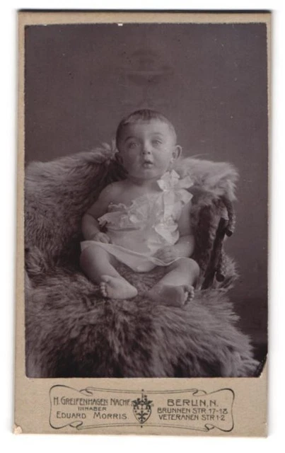 Fotografie H. Greifenhagen Nachf., Berlin-N., Brunnenstr. 17-18, Süßes Kleinkin