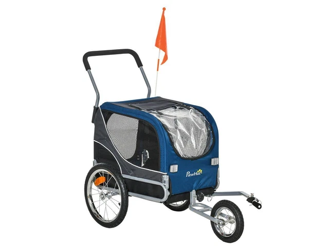 Remolque bicicleta para perros PAWHUT D00-14, i87416