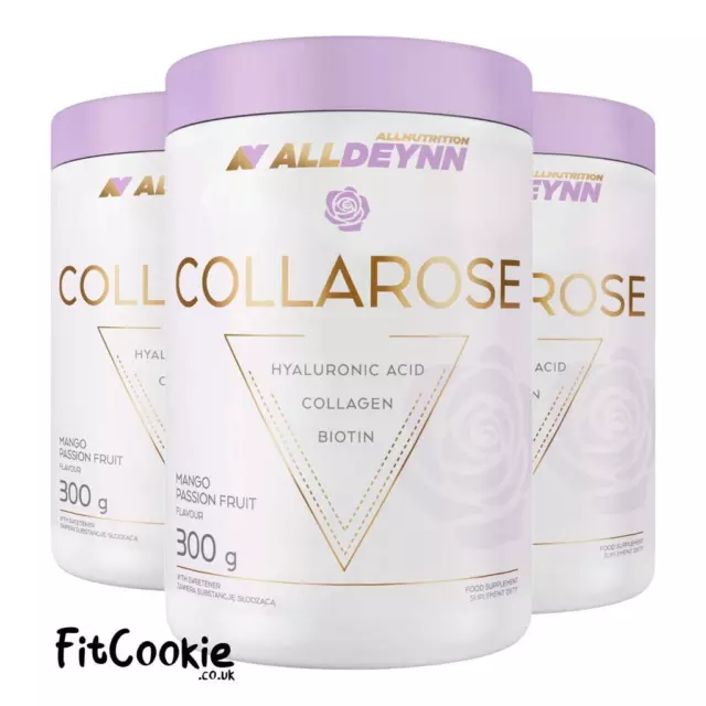 ALLDeynn Collarose 300g - Collagen with Biotin & Hyaluronic Acid AllNutrition