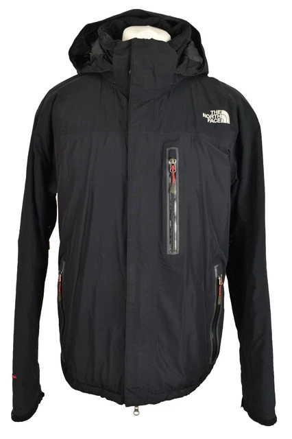 THE NORTH FACE HyVent Alpha giacca imbottita nera taglia XL da uomo cerniera intera con cappuccio