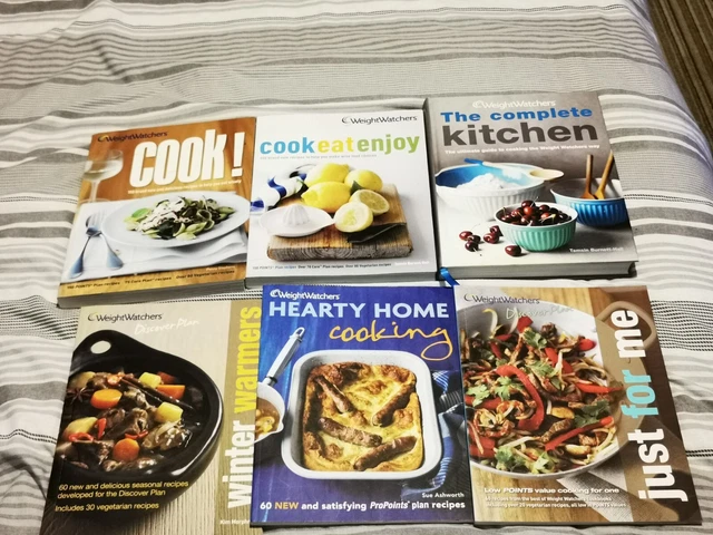 6 x Weight Watchers Delicious Enjoy Book Bundle Lot Set Recipe Cook GC