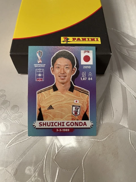 Panini FIFA Fussball-Weltmeisterschaft Katar 2022 Albumaufkleber - JPN3 Shuichi Gonda