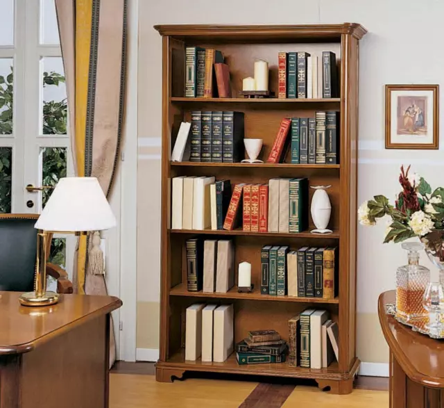 Bücher Schrank Italienische Möbel Regal Holz Schränke Regale Vitrine Anrichte