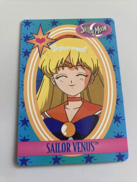 Sailor Moon Sailor Venus Trading Card 9 1995 Bandai Vintage English Anime