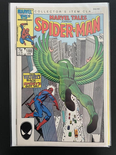 Marvel Tales vol.2 #188 1986 High Grade 9.2 Marvel Comic Book D32-93