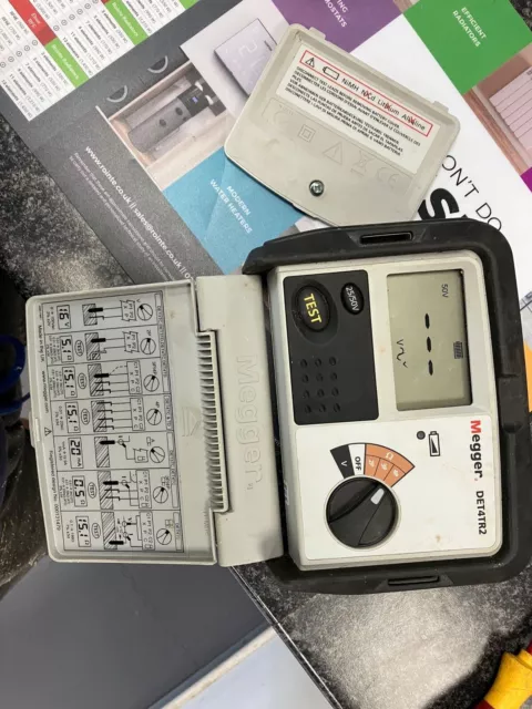 Megger DET4TR2 Tester terra ricaricabile usato