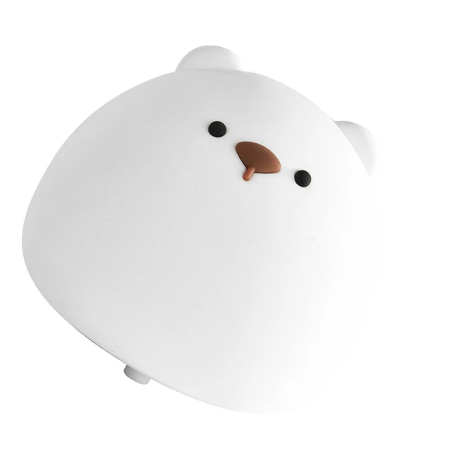 Pequeña lámpara de noche de dibujos animados oso lámpara de noche dormitorio noche luz de noche para ki